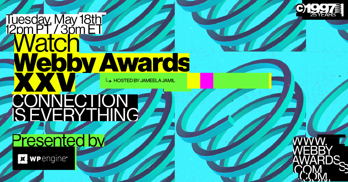 25th annual Webby Awards